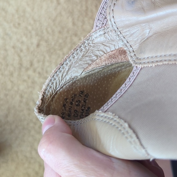 Capezio Tan Jazz Booties Size 7M - Picture 7 of 8